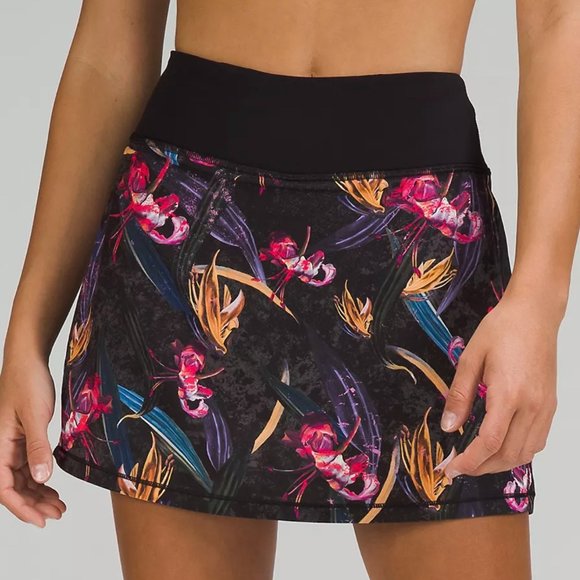 lululemon athletica Dresses & Skirts - Lululemon Pace Rival Mid-Rise Skirt Long Size 6 NWT
